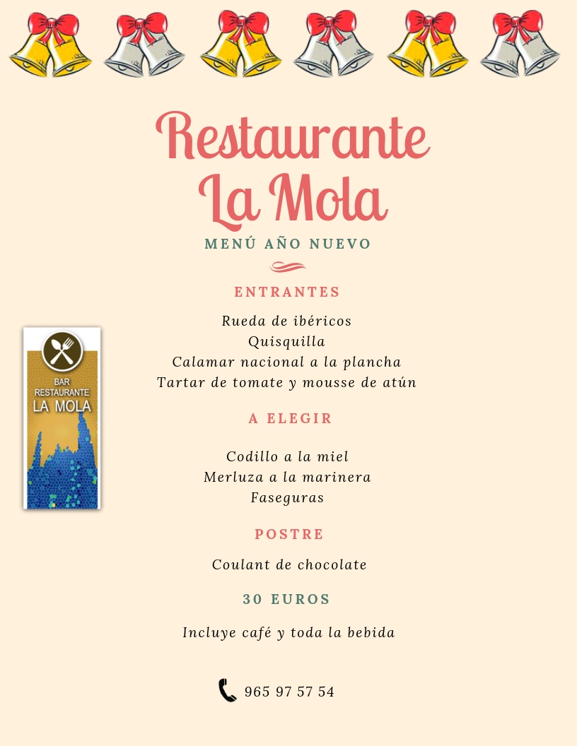 Menú-Año-Nuevo-Restaurante-La-Mola-Novelda